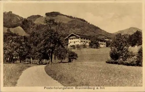 Ak Brannenburg in Oberbayern, Posterholungsheim