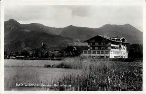 Ak Bad Wiessee in Oberbayern, Pension Hanselbauer