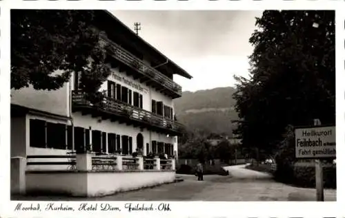 Ak Bad Feilnbach in Oberbayern, Moorbad, Kurheim, Hotel Diem