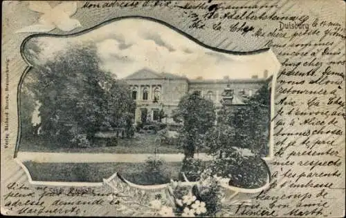 Ak Duisburg im Ruhrgebiet, städtische Halle