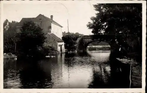 Ak Montbozon Haute Saône, Petit Pont sur l’Ognon