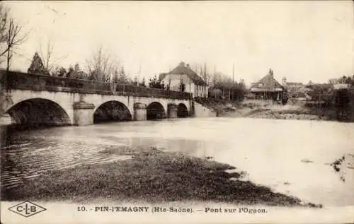 Ak Pin l'Émagny Haute Saône, Pont sur l'Ognon