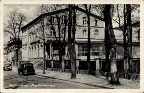 Ak Berlin Köpenick Grünau, Gesellschaftshaus