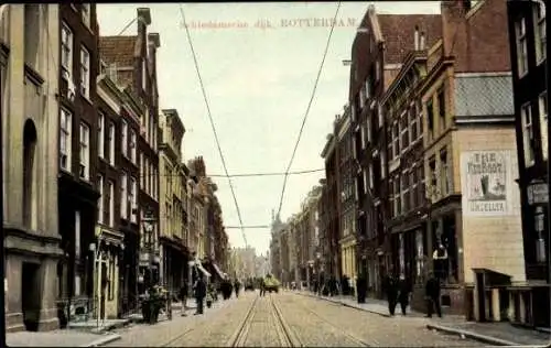 Ak Rotterdam Südholland Niederlande, Schiedamsche Dijk