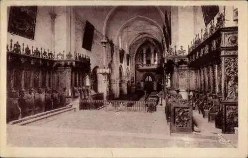 Ak Montbenoit Doubs, Interieur de l'Eglise