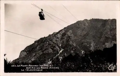 Ak Mont Revard Aix les Bains Savoie, le Teleferique