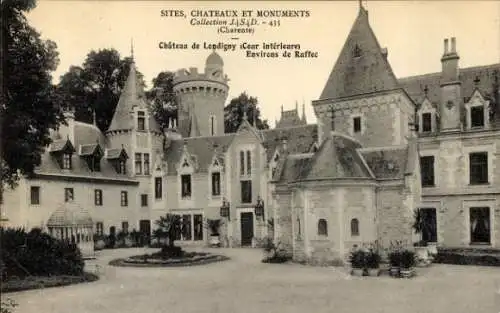 Ak Londigny Charente, Schloss