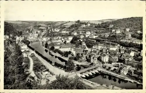 Ak Bouillon Wallonien Luxemburg, Panorama vers le Pont de France