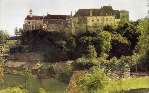 Ak Raabs an der Thaya in Niederösterreich, Burg