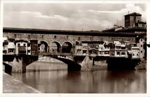 Ak Firenze Florenz Toscana, Ponte Vecchio