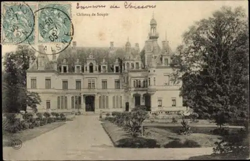 Ak Soupir Aisne, Château