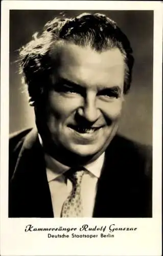 Ak Schauspieler, Kammersänger Rudolf Gonszar, Portrait, Deutsche Staatsoper Berlin