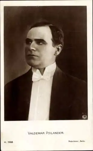 Ak Schauspieler Valdemar Psilander, Portrait