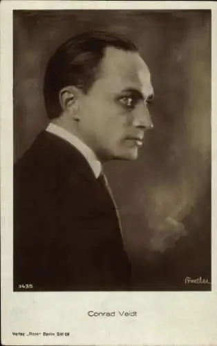 Ak Schauspieler Conrad Veidt, Portrait