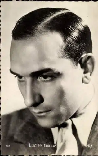 Ak Schauspieler Lucien Gallas, Portrait