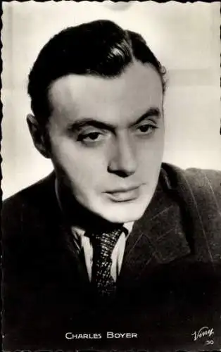 Ak Schauspieler Charles Boyer, Portrait