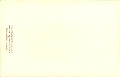 Ak Wolfgang Lippert, Porträt, Autogramm, Deutscher Fernsehfunk