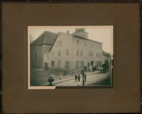 Foto Helmstedt in Niedersachsen, Geschäftshaus Wilhelm Ebert