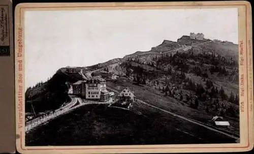 Foto Rigi Staffel Kanton Schwyz, Station der Rigi-Bahn, Gipfel