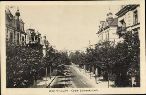 Ak Bad Nauheim in Hessen, Obere Bismarckstraße