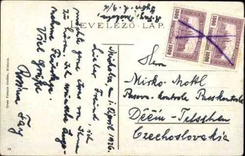 Passepartout Ak Miskolc Miskolcz Mischkolz Ungarn, Detailansichten