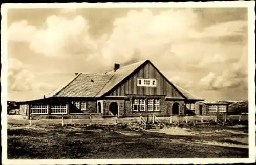 Ak Nordseebad Spiekeroog in Ostfriesland, Heim der Evangelischen Jugend Hannovers Quellendünen