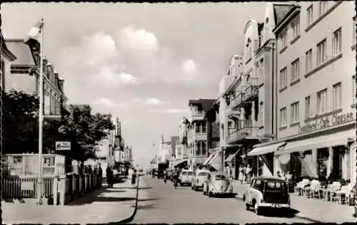 Ak Westerland auf Sylt, Café Clausen