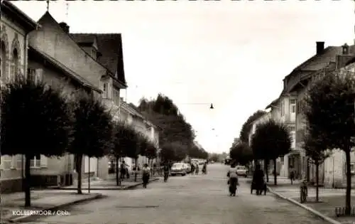 Ak Kolbermoor in Oberbayern, Straßenpartie