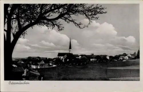 Ak Ostermünchen Tuntenhausen in Oberbayern, Panorama