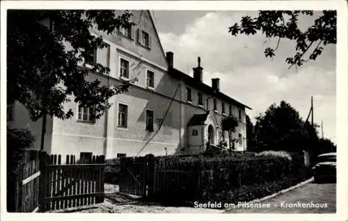 Ak Seefeld am Pilsensee Oberbayern, Krankenhaus