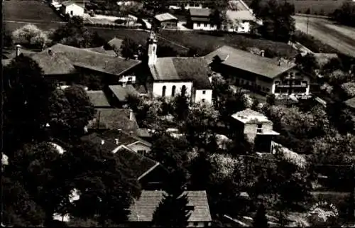 Ak Dorfen Icking in Oberbayern, Luftbild