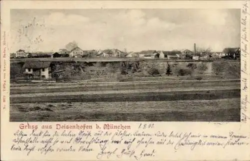 Ak Deisenhofen Oberhaching Oberbayern, Panorama