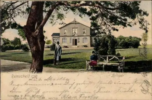 Ak Remscheid im Bergischen Land, Villa, Anlagen