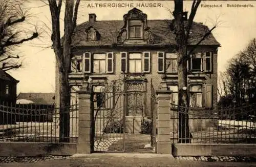 Ak Remscheid im Bergischen Land, Blick auf Altbergisches Haus