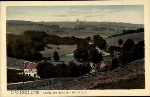 Ak Remscheid im Bergischen Land, Panorama