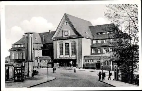 Ak Remscheid im Bergischen Land, Bahnhof