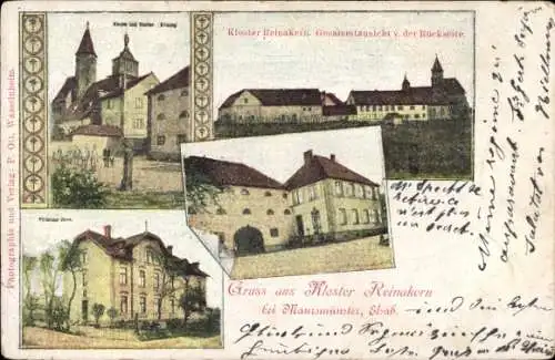 Ak Marmoutier Maursmünster Elsass Bas Rhin, Kloster Reinakern