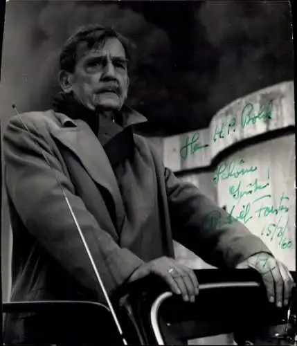 Foto Schauspieler Rudolf Forster, Porträt, Autogramm