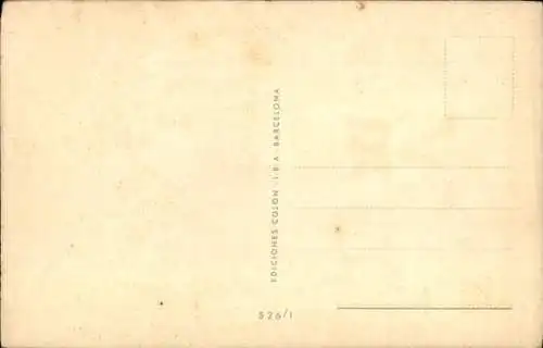 Ak Mädchen riecht Blumen, Blumenkorb