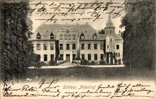 Ak Altenhof bei Eckernförde, Schloss