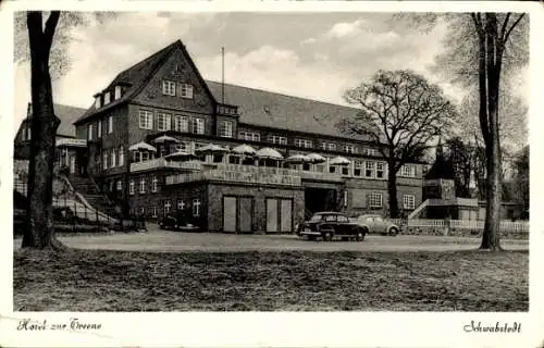 Ak Schwabstedt an der Treene Nordfriesland, Hotel zur Treene