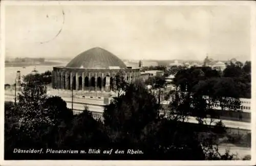Ak Düsseldorf am Rhein, Planetarium