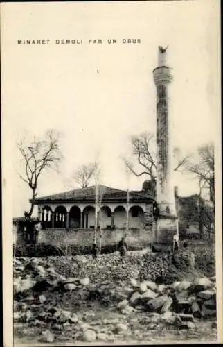 Ak Saloniki Thessaloniki Griechenland, Moschee, Minaret