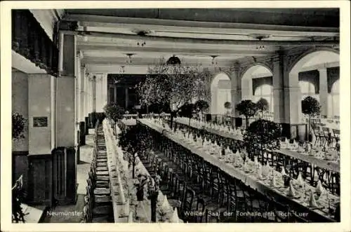 Ak Neumünster in Holstein, Tonhalle, Weißer Saal