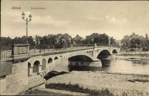 Ak Jülich in Nordrhein Westfalen, Roerbrücke