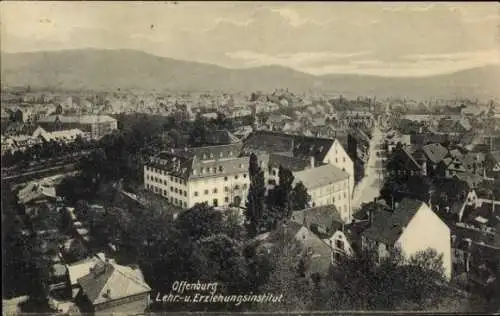 Ak Offenburg in Baden Schwarzwald, Lehr- und Erziehungsinstitut