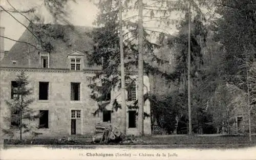 Ak Chahaignes Sarthe, Chateau de la Jaille