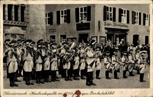 Ak Dinkelsbühl in Mittelfranken, Kinderzech-Knabenkapelle