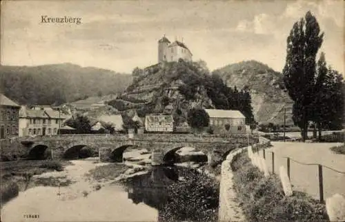 Ak Kreuzberg Altenahr im Ahrtal, Burg Kreuzberg