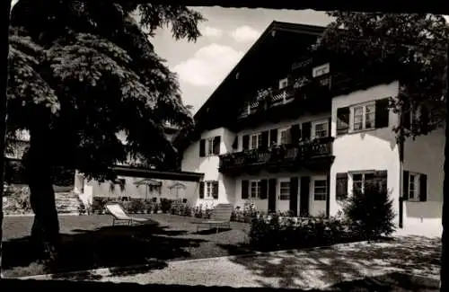 Ak Bad Wiessee in Oberbayern, Fremdenheim Margot, Spitz, Sonnenliegen